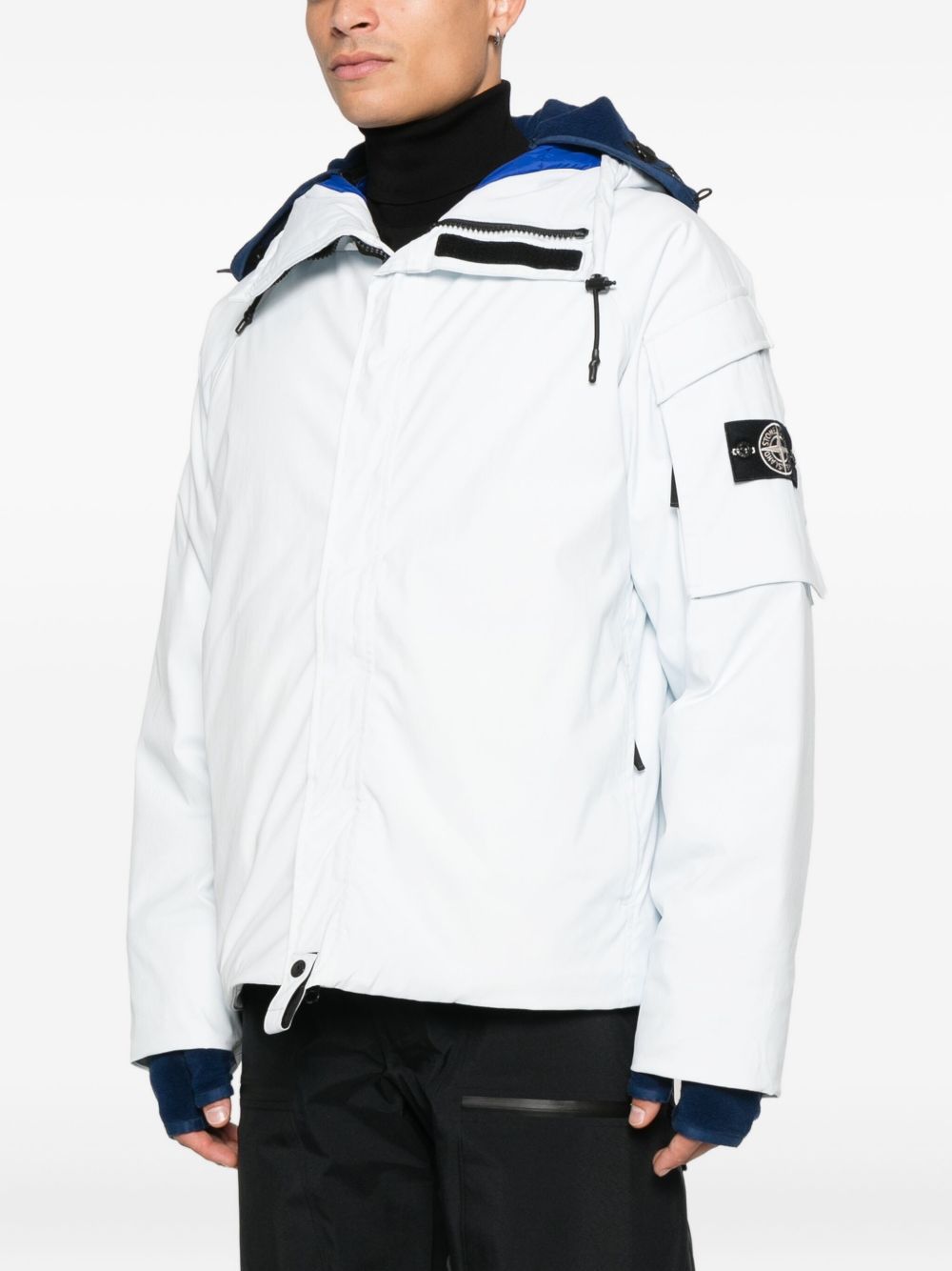 Logo-Patch Coat Stone island оригінал – Купити в Україні – вид ззаду