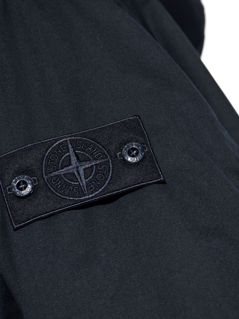 Hooded Coat Stone island – Гарантія оригінальності – вид ззаду