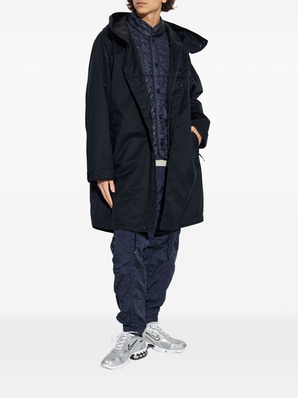 Hooded Coat Stone island – Гарантія оригінальності – збільшений вид