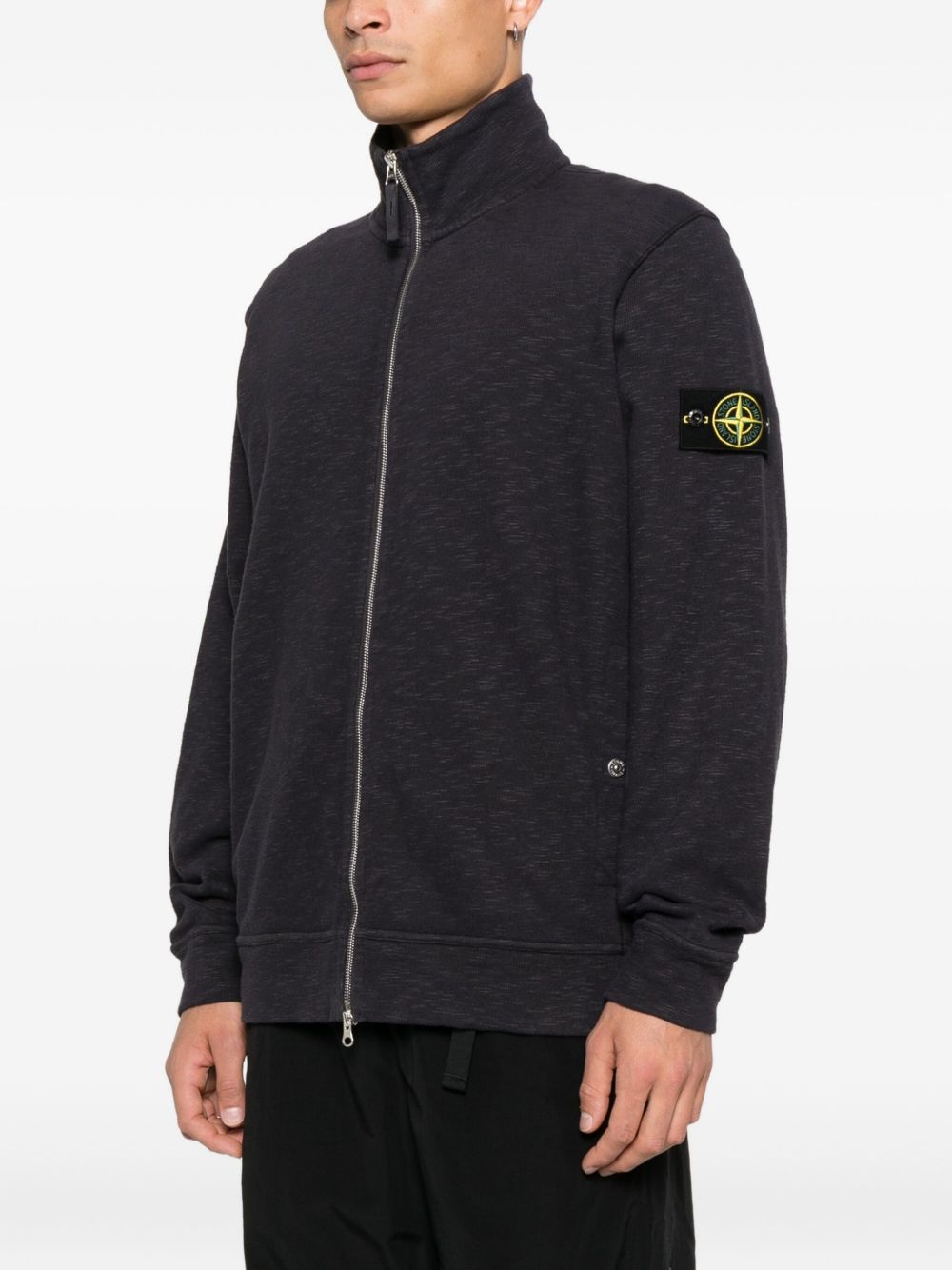 Оригінальна Zip-Up Sweatshirt Stone island – вид ззаду