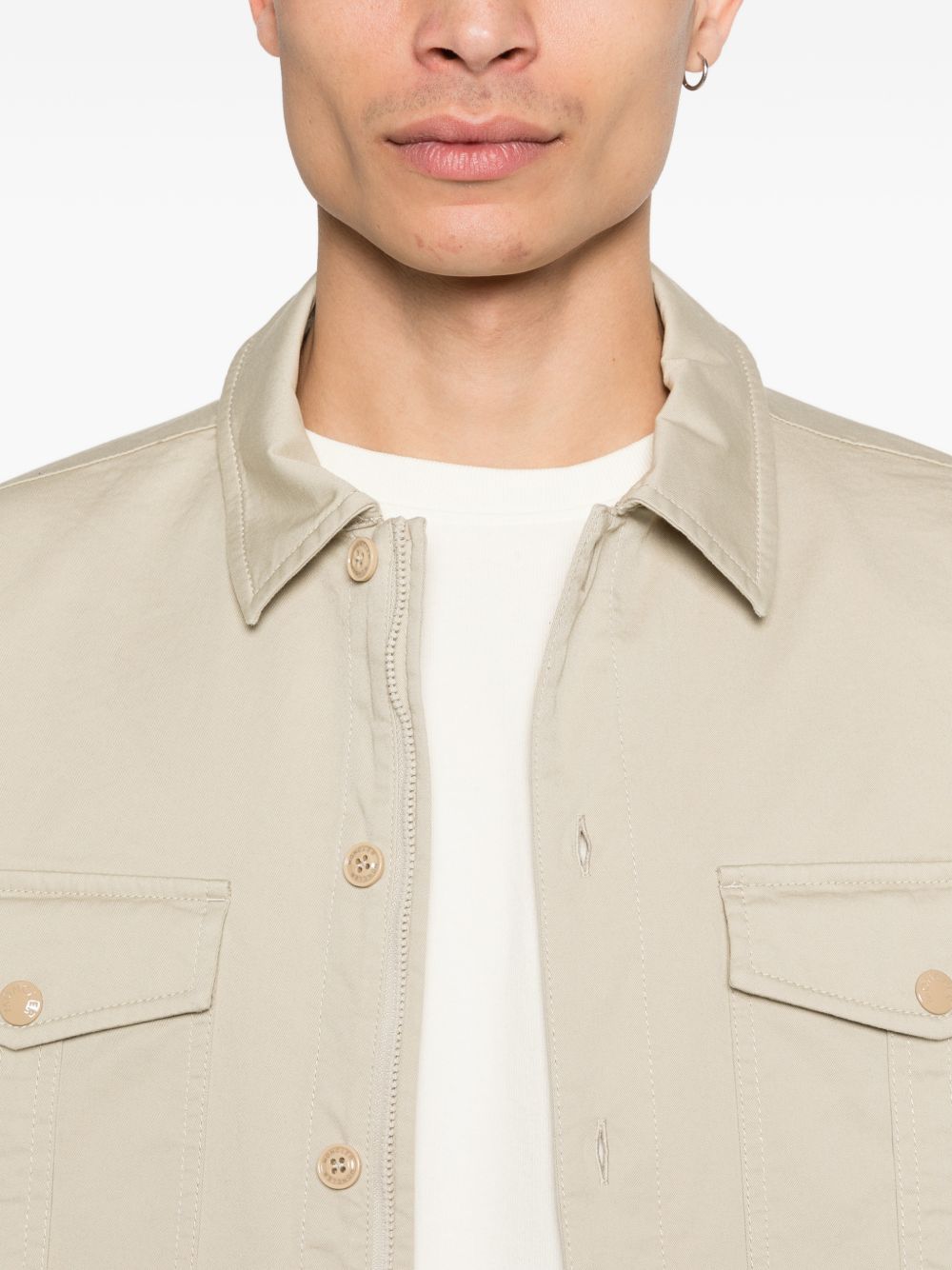 Gabardine Pocket Overshirt Moncler оригінал – Купити в Україні – збільшений вид