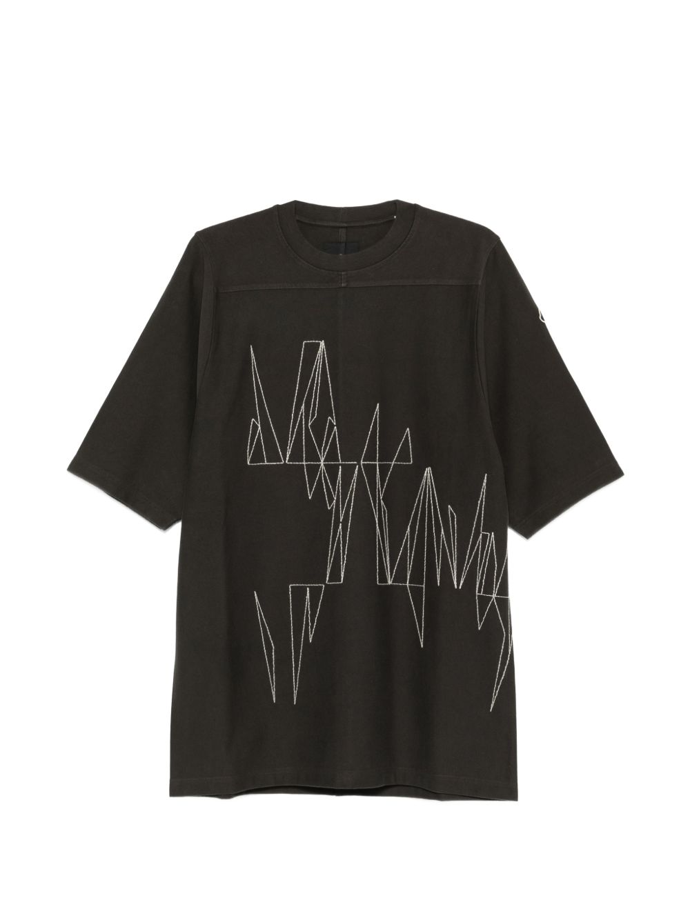 Jumbo Knit Graphic T-Shirt Moncler оригінал – Купити в Україні – боковий вид