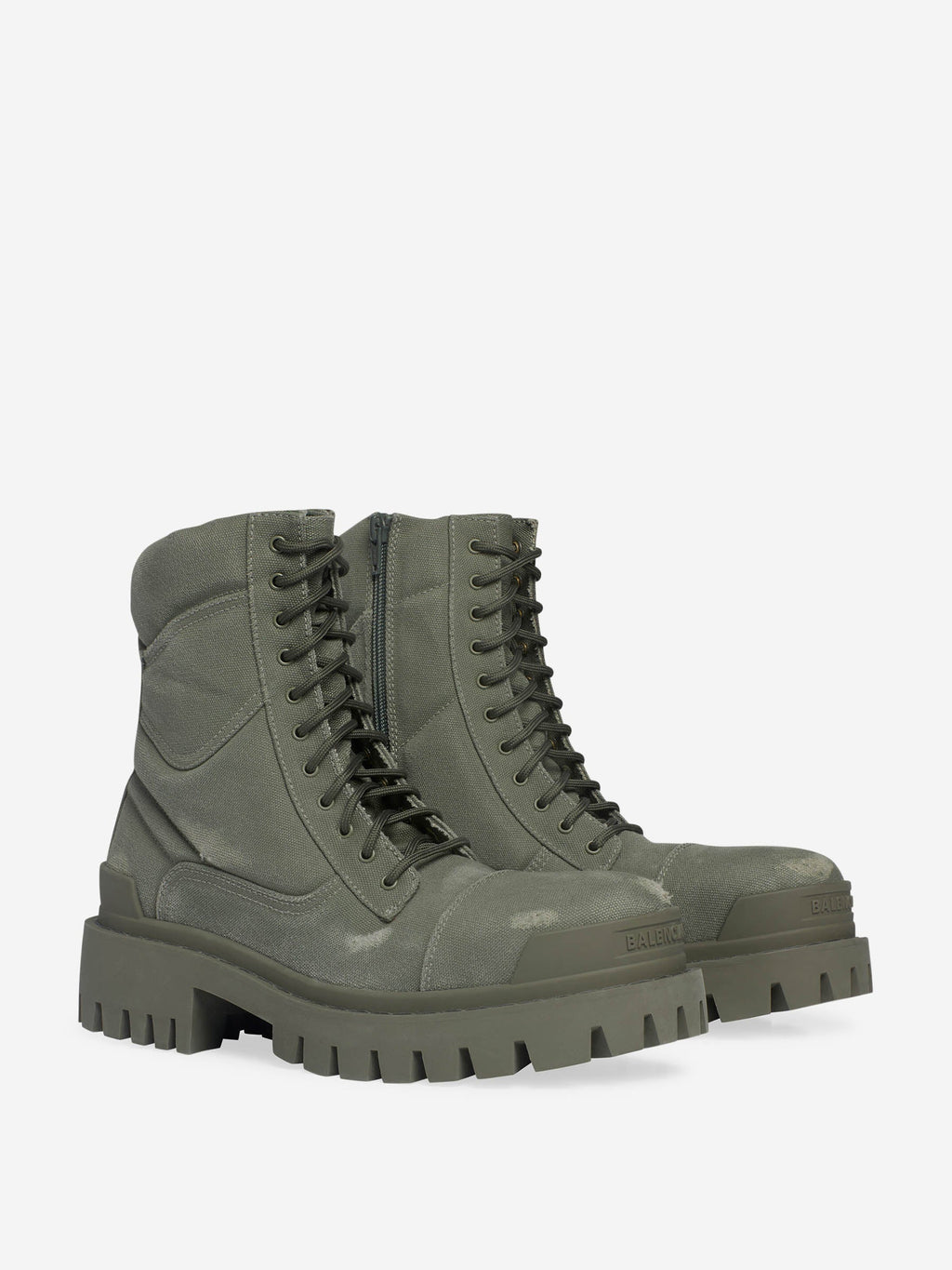Оригінальна Combat Strike Boots Balenciaga – вид ззаду