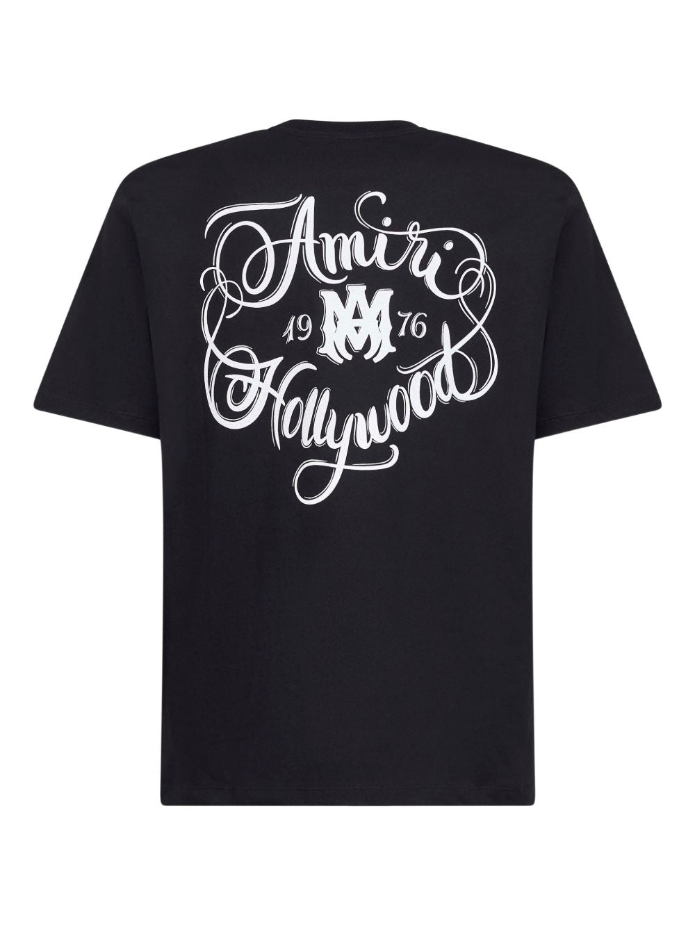 Hollywood Lettering-Print T-Shirt Amiri – Гарантія оригінальності – вид ззаду
