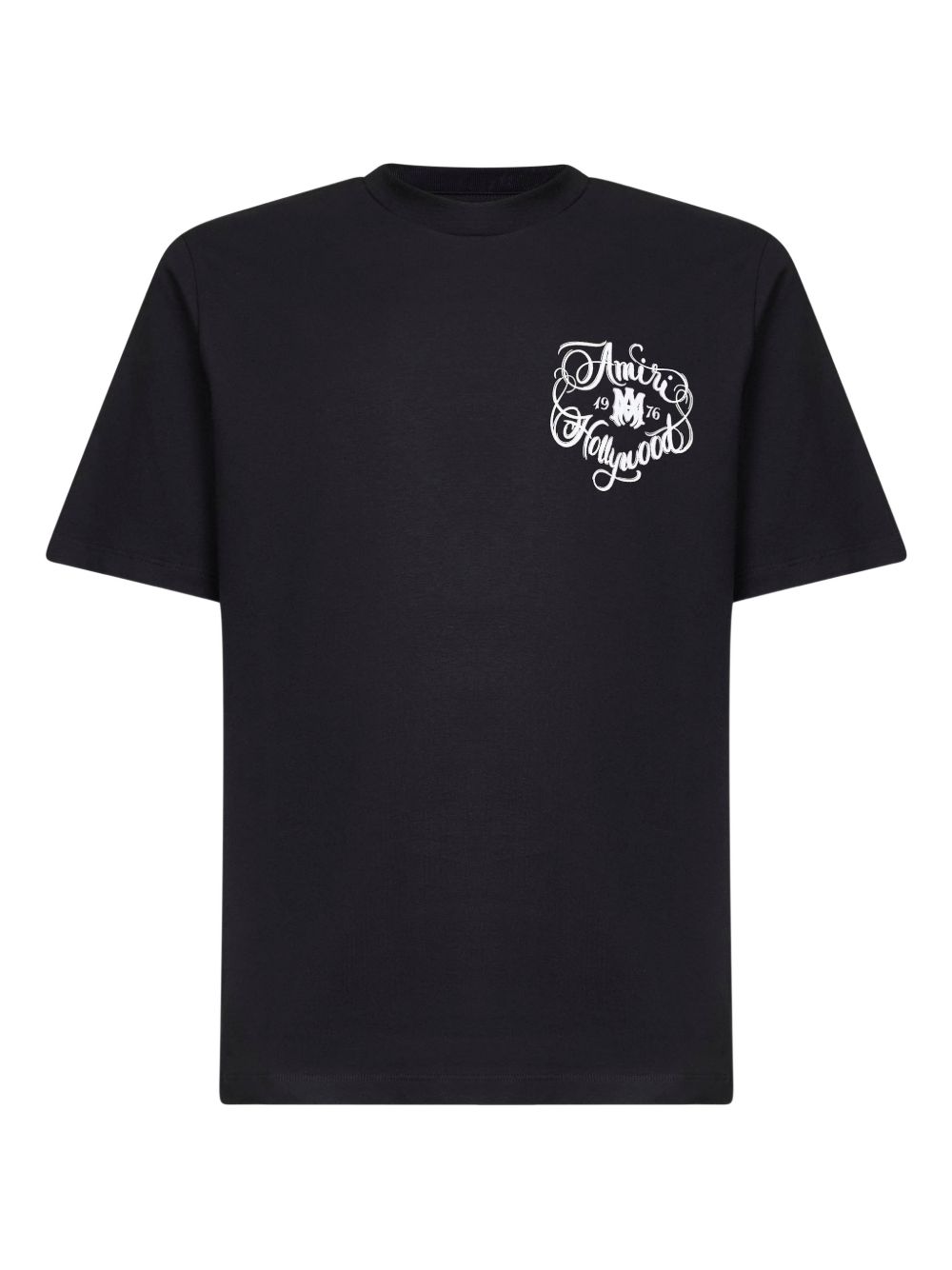 Hollywood Lettering-Print T-Shirt Amiri – Гарантія оригінальності – боковий вид