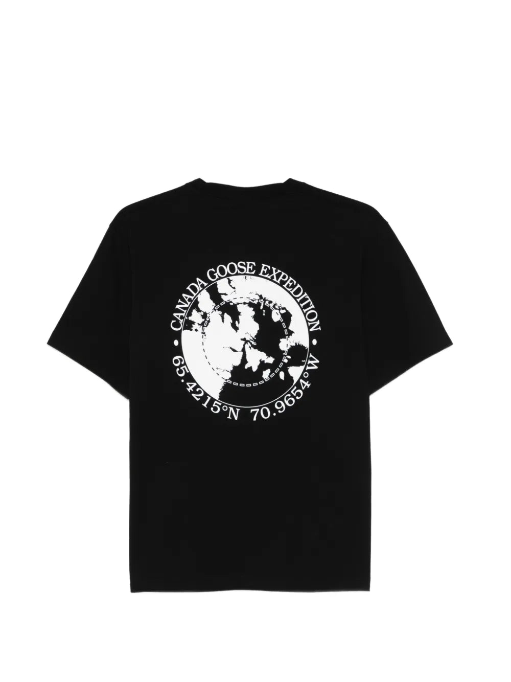 Оригінальна Crew-Neck T-Shirt Canada goose – вид ззаду