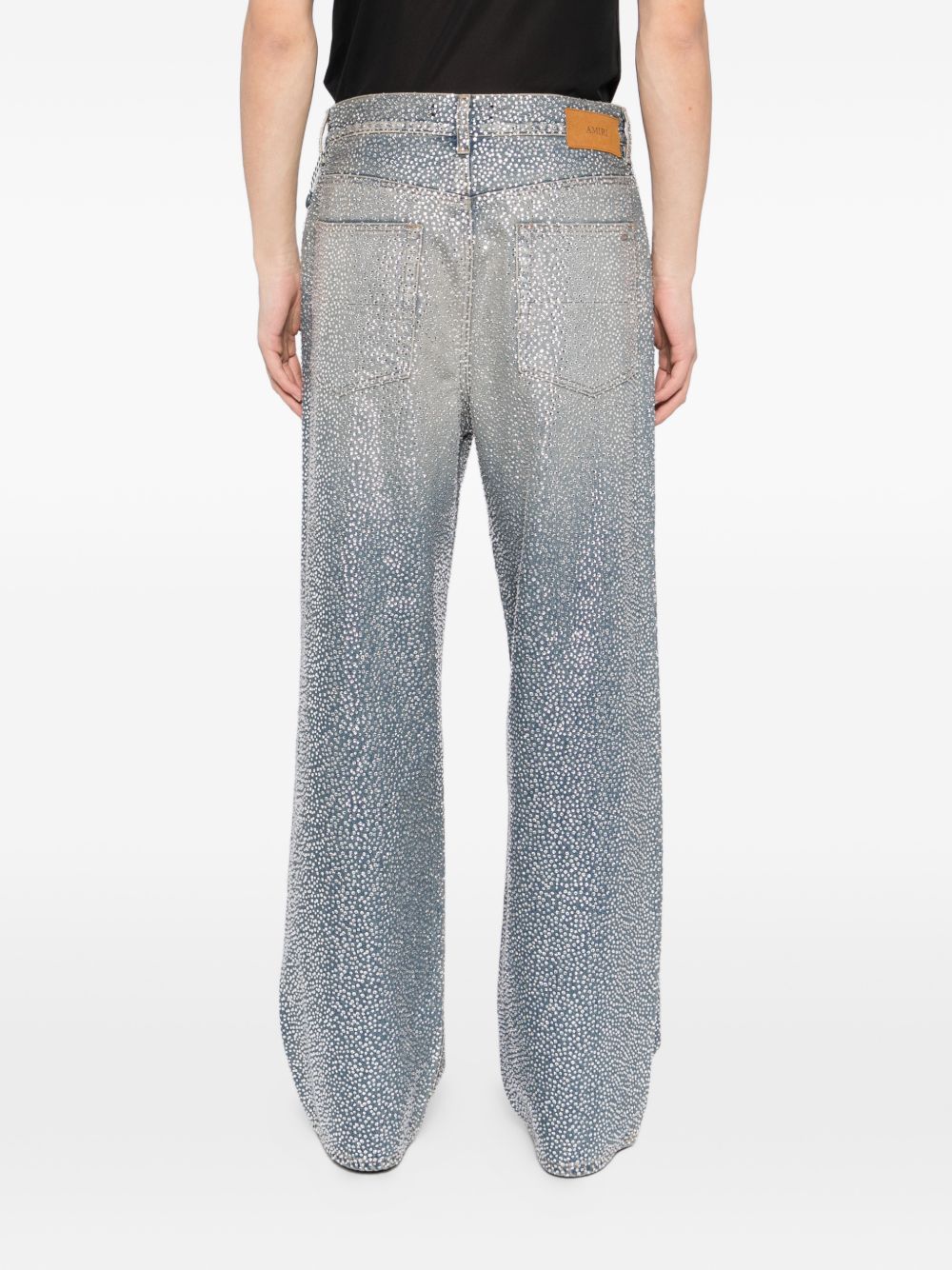 Оригінальна Embellished Straight-Leg Jeans Amiri – збільшений вид