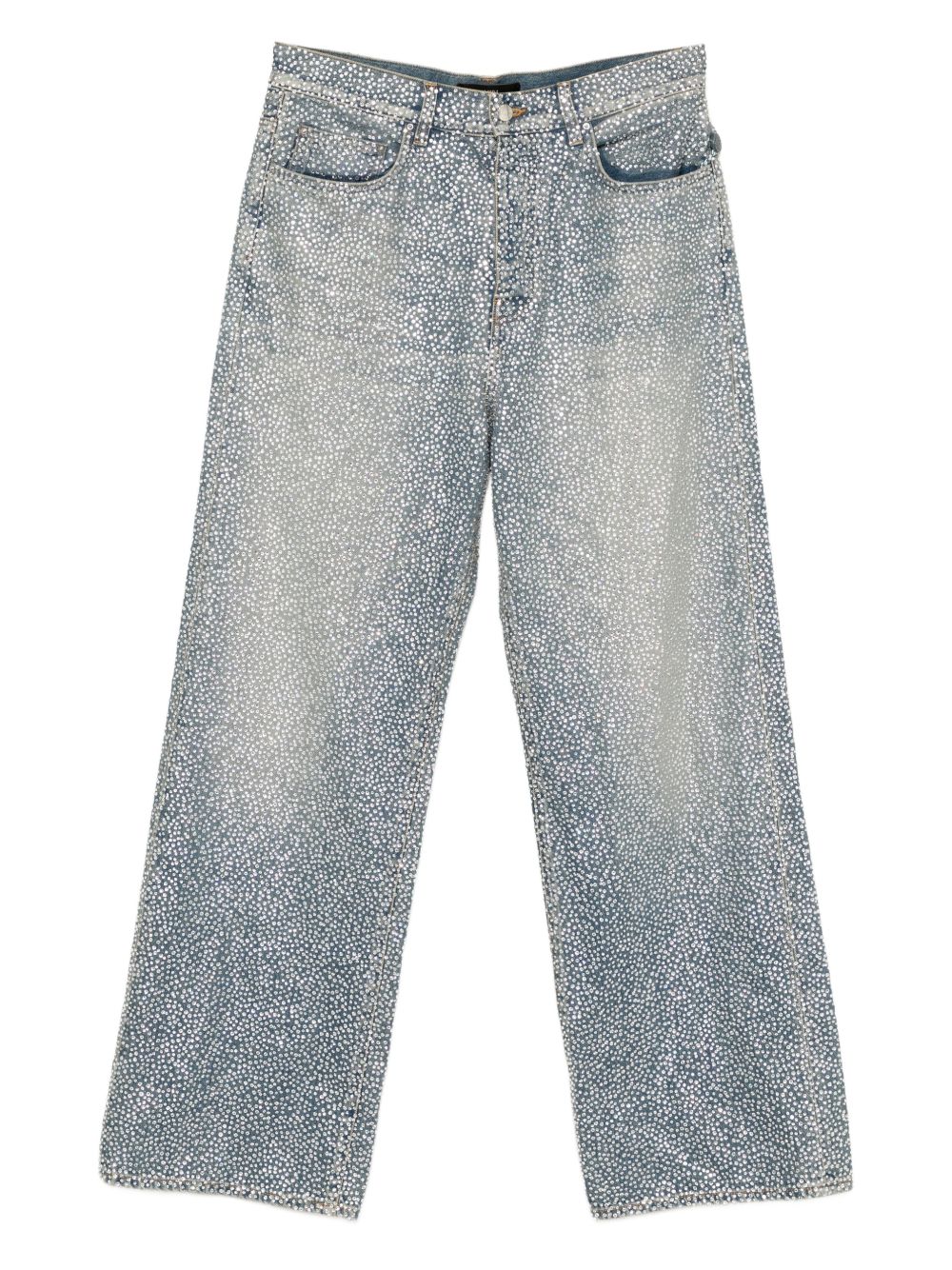Оригінальна Embellished Straight-Leg Jeans Amiri – боковий вид