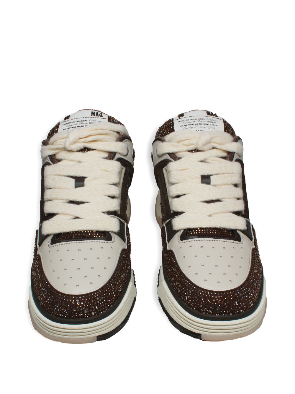 Ma-1 Embellished Logo Sneakers Amiri – Гарантія оригінальності – вид ззаду