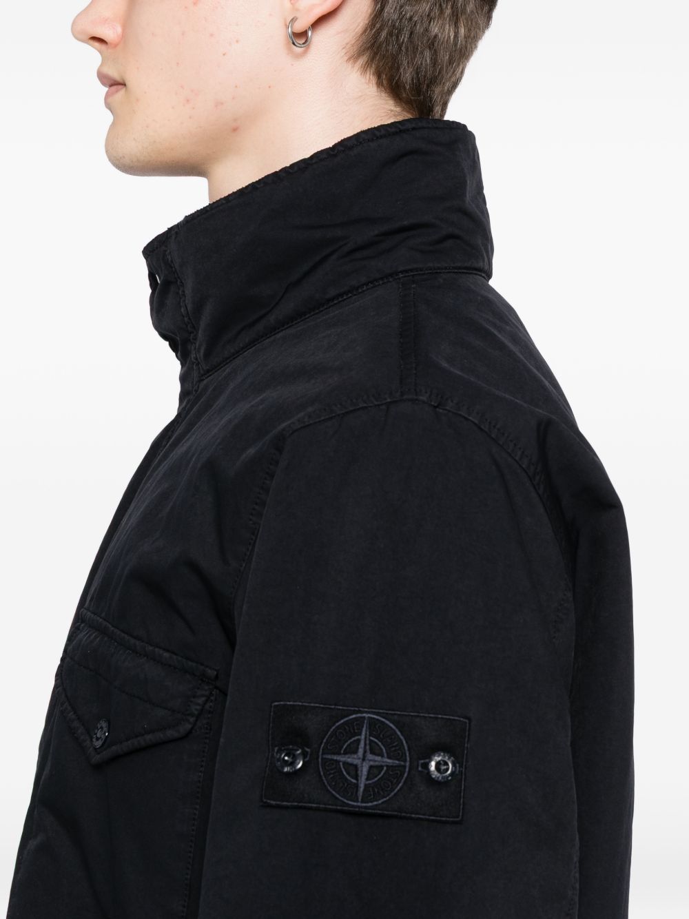 4100107 David-Tc_stone Island Ghost Jacket Stone island оригінал – Купити в Україні – вид ззаду