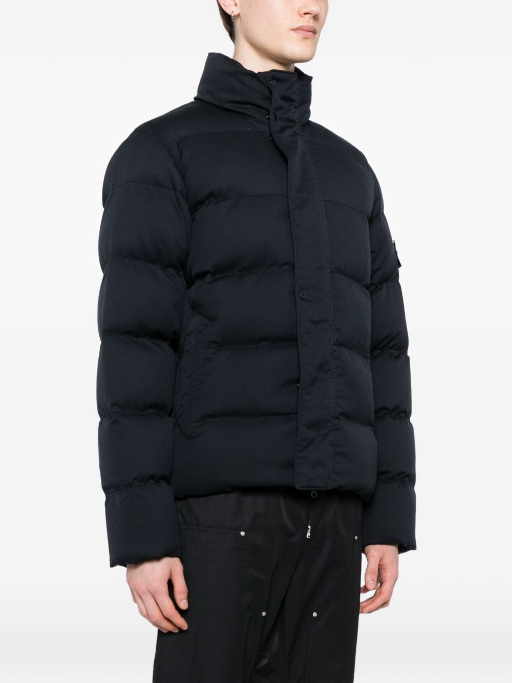 4100100 Twill Wool-Tc_stone Island Ghost Padded Jacket Stone island – Гарантія оригінальності – детальний вид