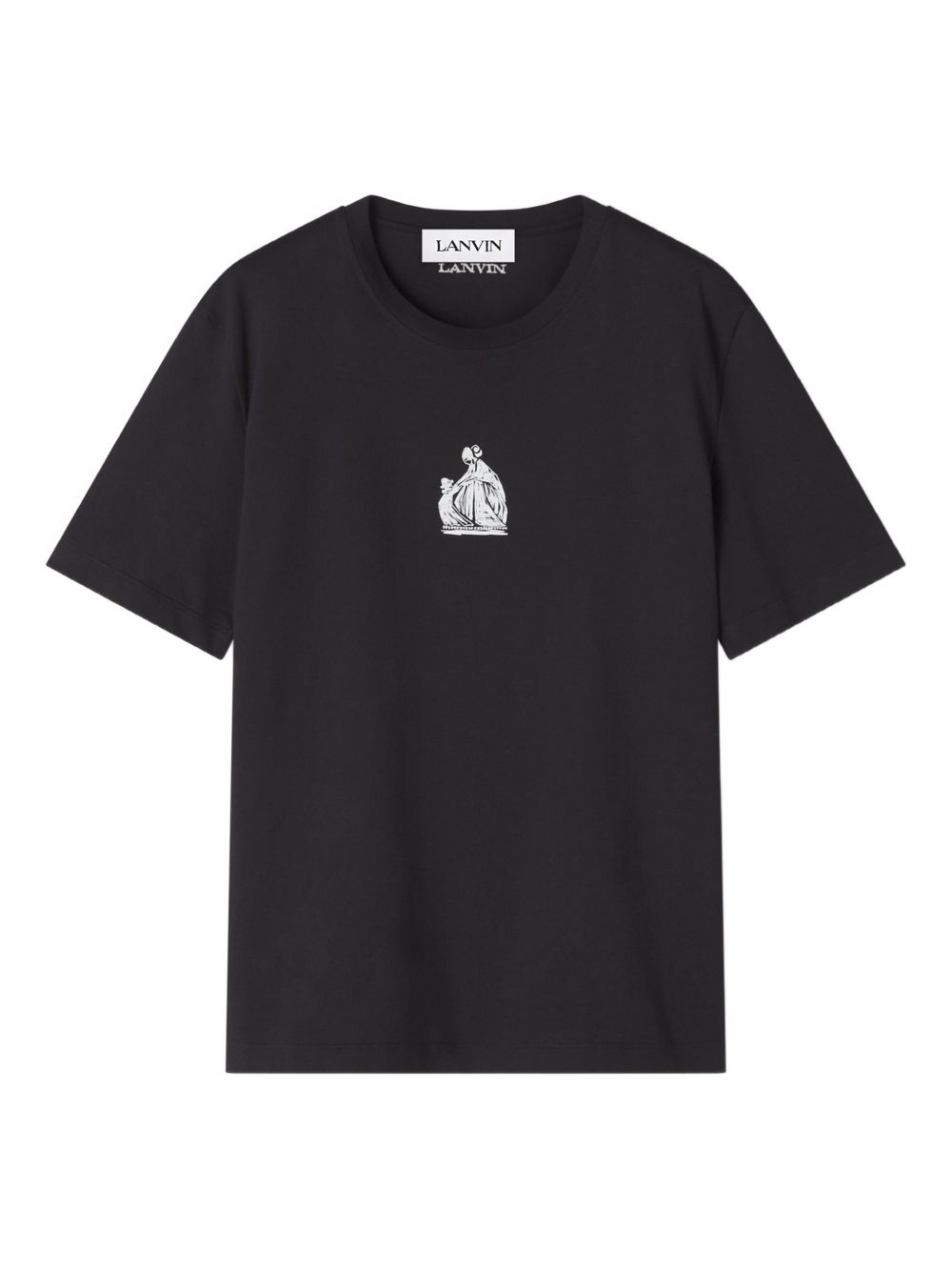Graphic-Print T-Shirt Lanvin – Гарантія оригінальності – боковий вид