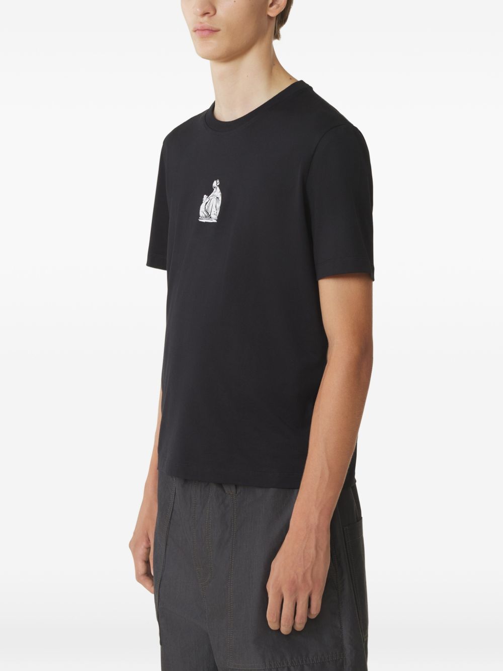 Graphic-Print T-Shirt Lanvin – Гарантія оригінальності – детальний вид