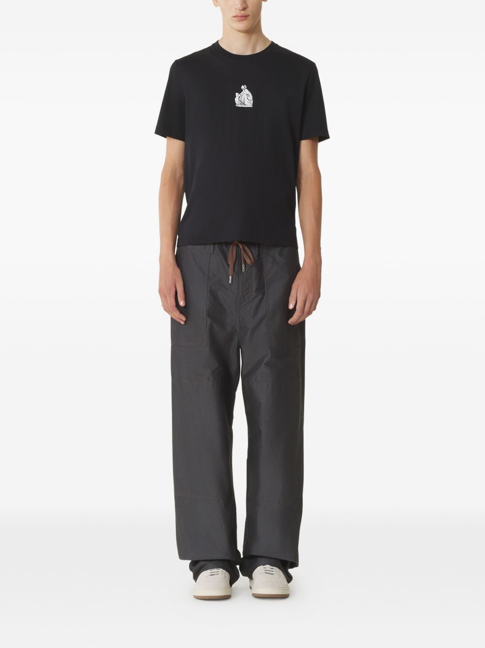 Graphic-Print T-Shirt Lanvin – Гарантія оригінальності – збільшений вид