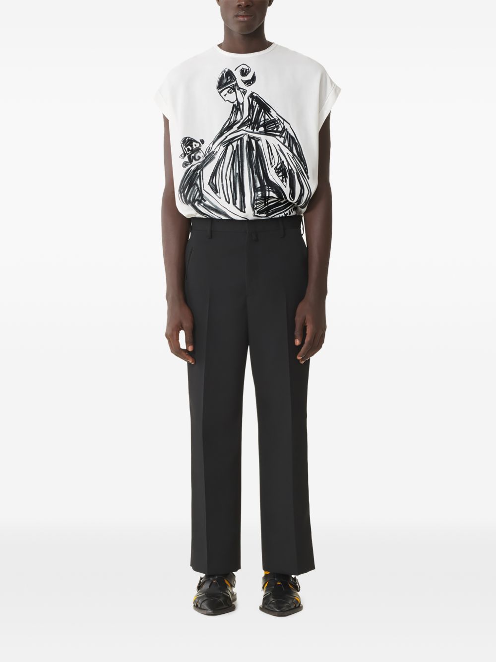 Оригінальна Gaphic-Print T-Shirt Lanvin – збільшений вид