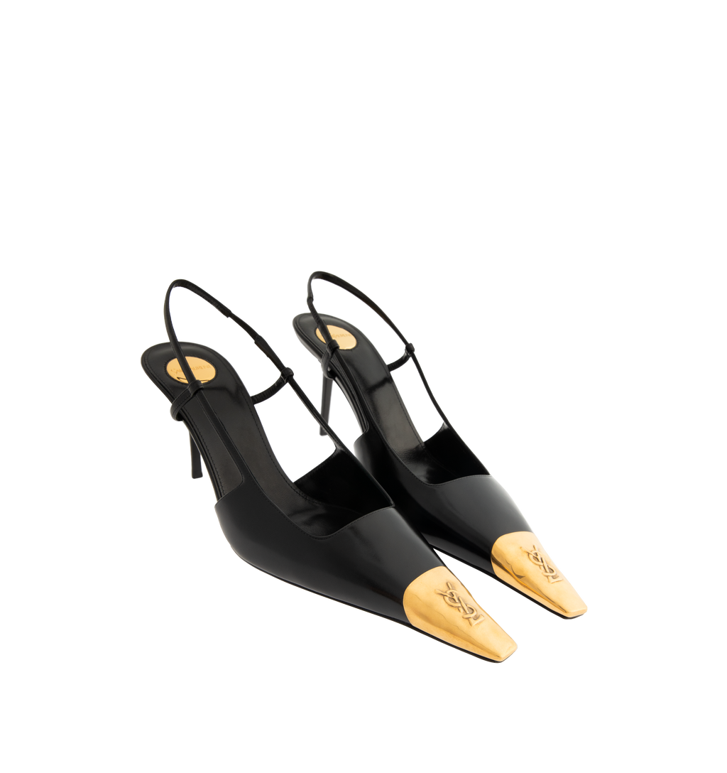 Jeanne Slingback Pumps Saint laurent оригінал – Купити в Україні – вид ззаду