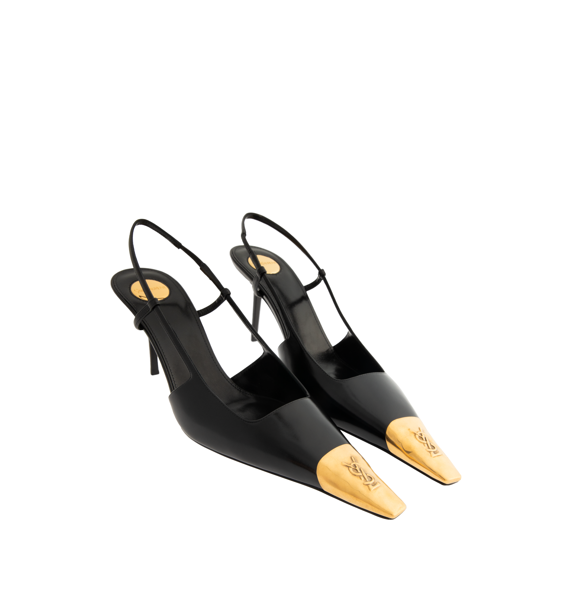 Jeanne Slingback Pumps Saint laurent оригінал – Купити в Україні – вид ззаду