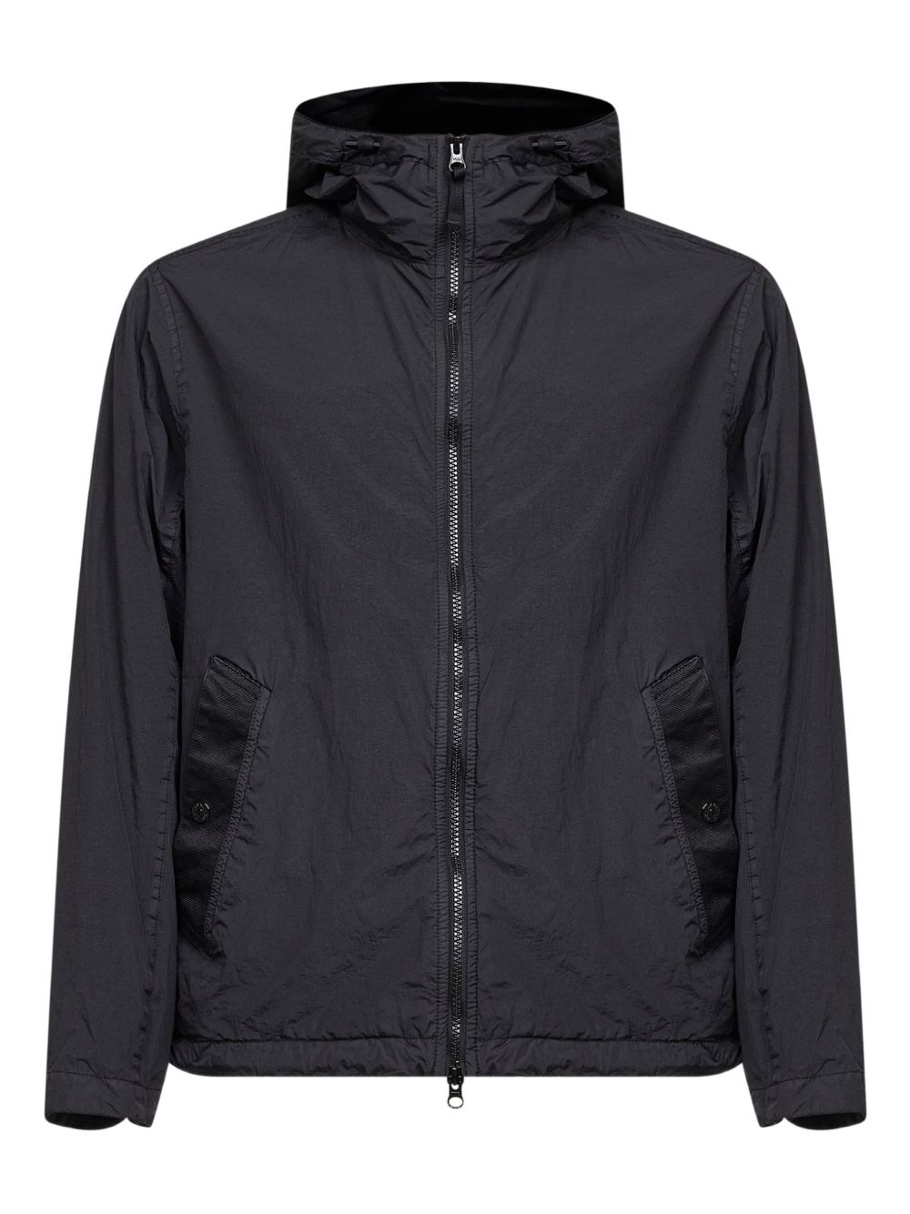 Blue Hooded Jacket Stone island оригінал – Купити в Україні – боковий вид