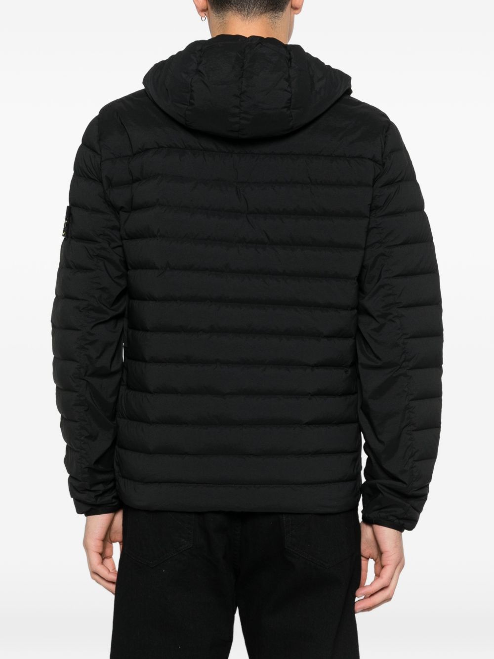 Hooded Padded Jacket Stone island оригінал – Купити в Україні – вид ззаду
