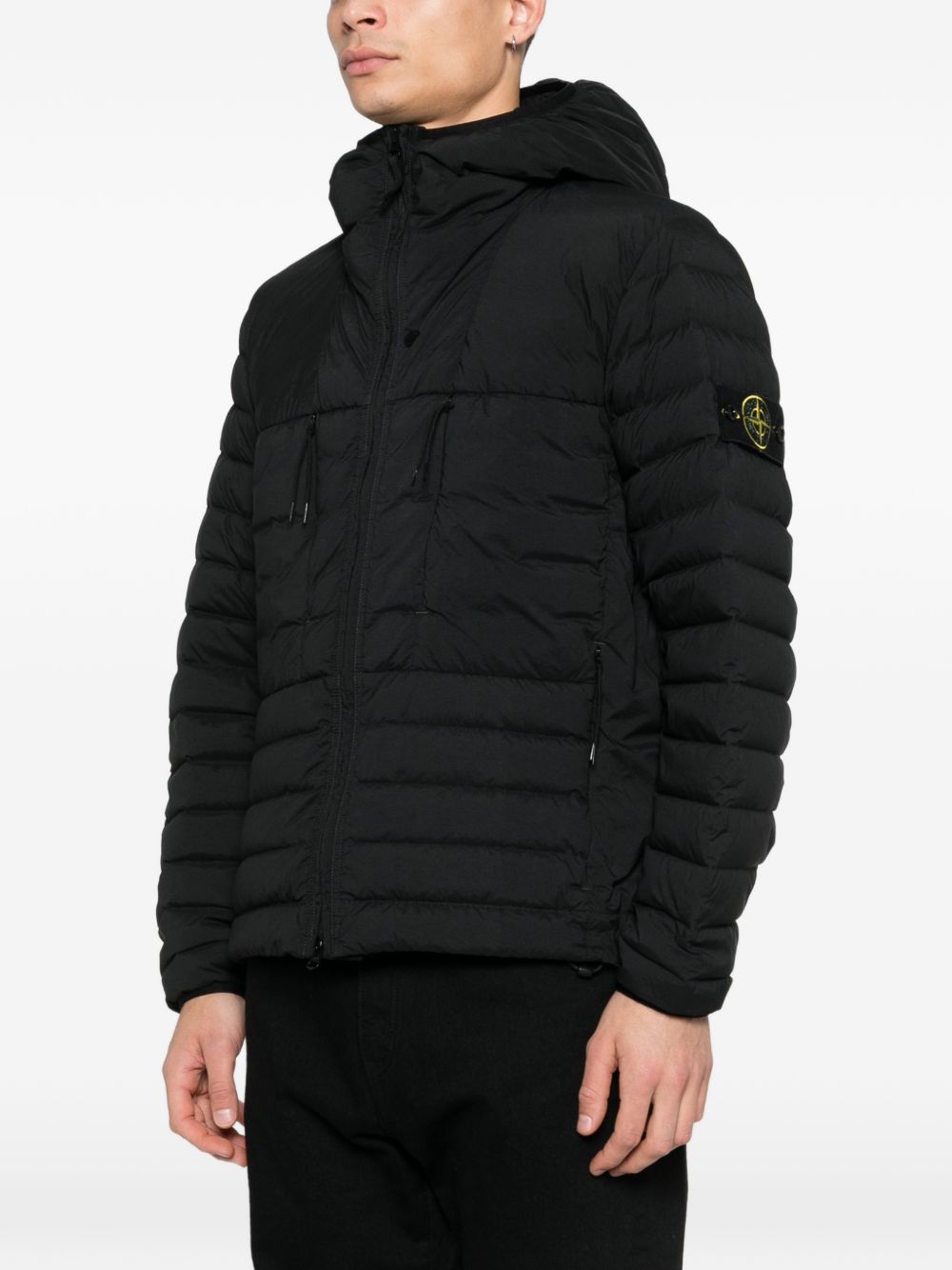 Hooded Padded Jacket Stone island оригінал – Купити в Україні – збільшений вид