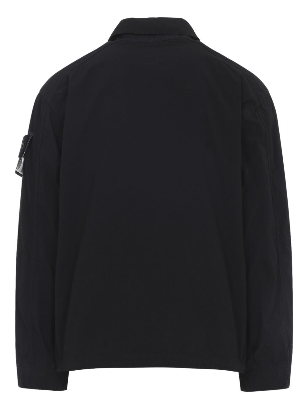 Logo-Patch Shirt Jacket Stone island – Гарантія оригінальності – вид ззаду