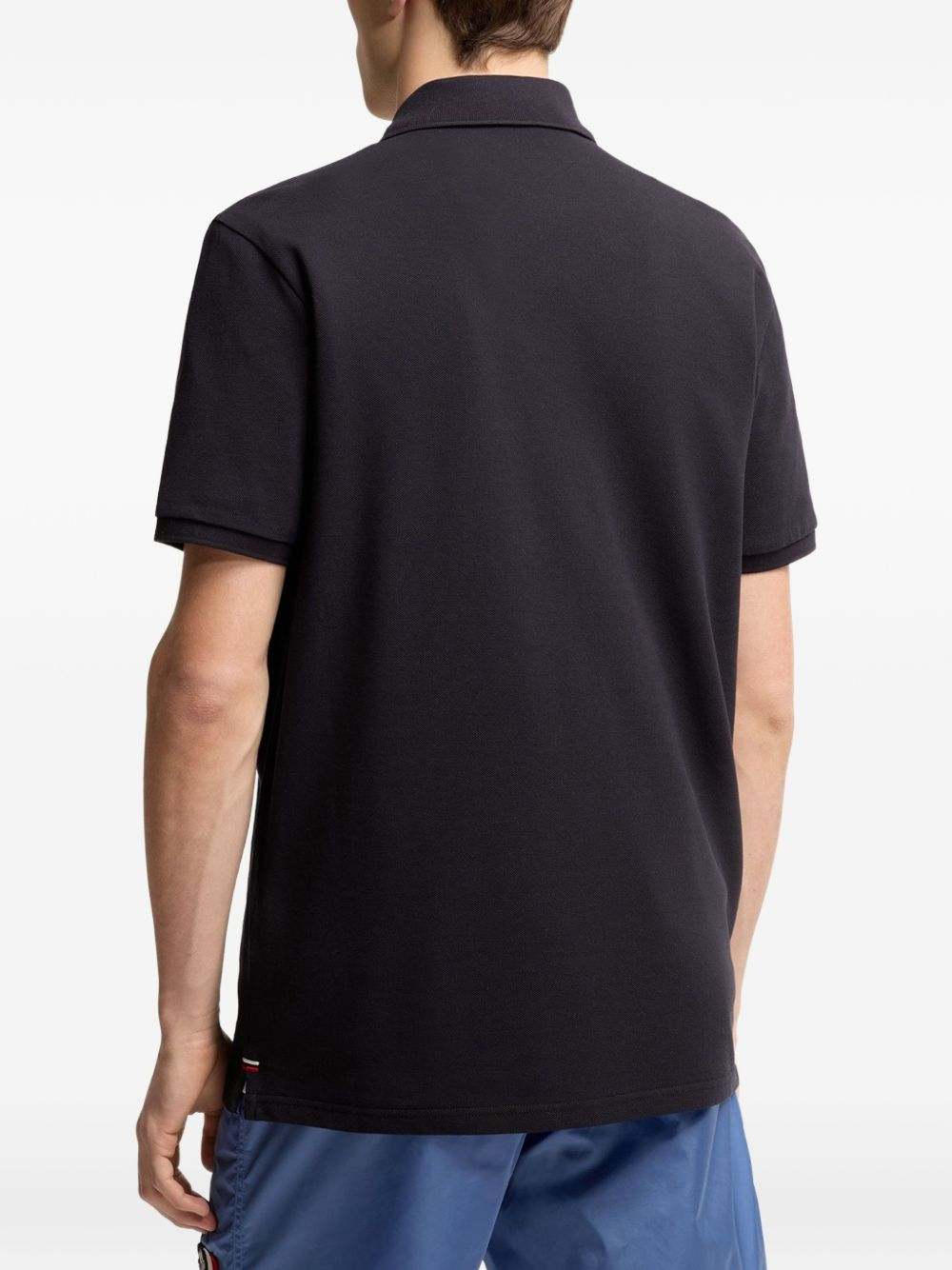 Оригінальна Logo-Patch Polo Shirt Moncler – збільшений вид