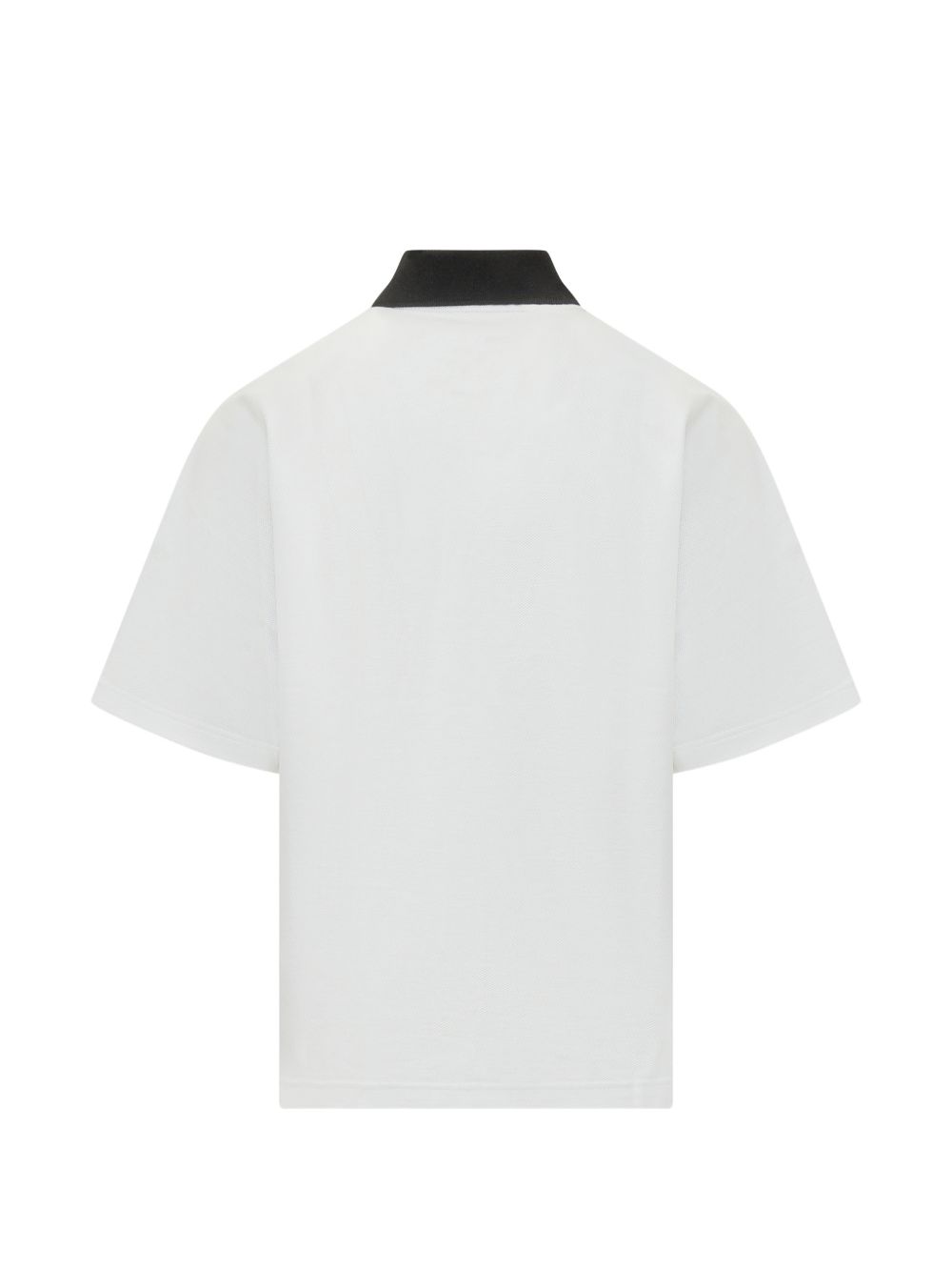 Buttoned Cotton Polo Shirt Lanvin – Гарантія оригінальності – вид ззаду