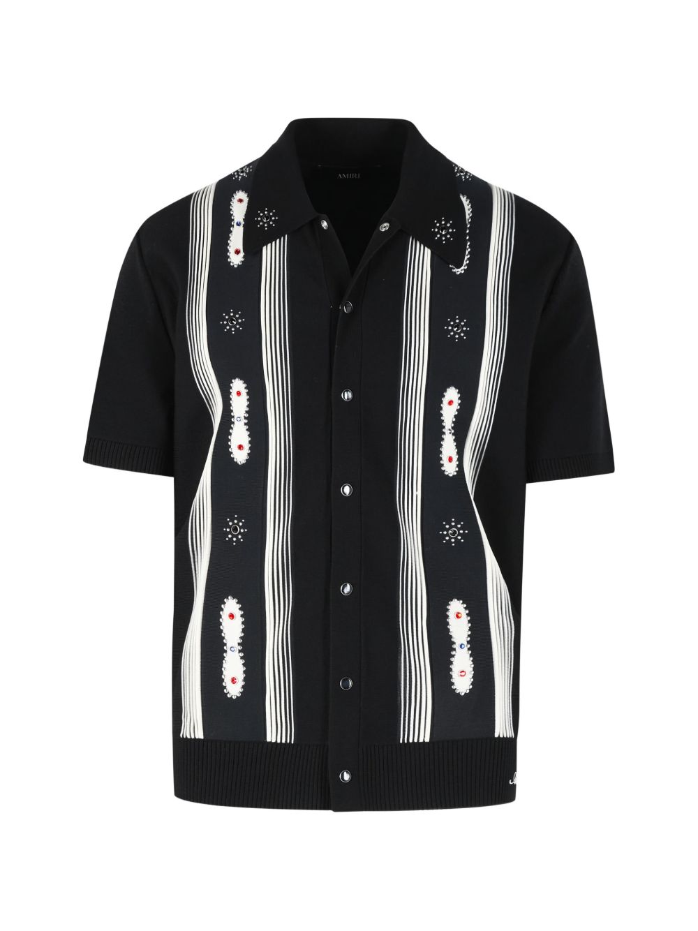 Snap Button Decorative Shirt Amiri – Гарантія оригінальності – боковий вид