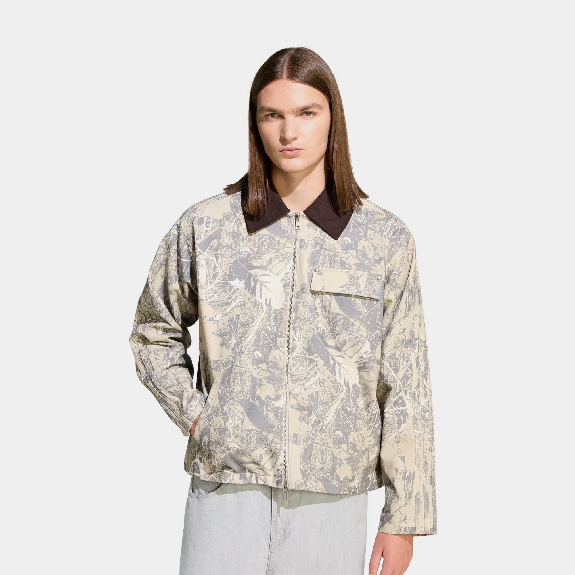 Originals Workwear Canvas Mens Jacket Adidas оригінал – Купити в Україні – боковий вид