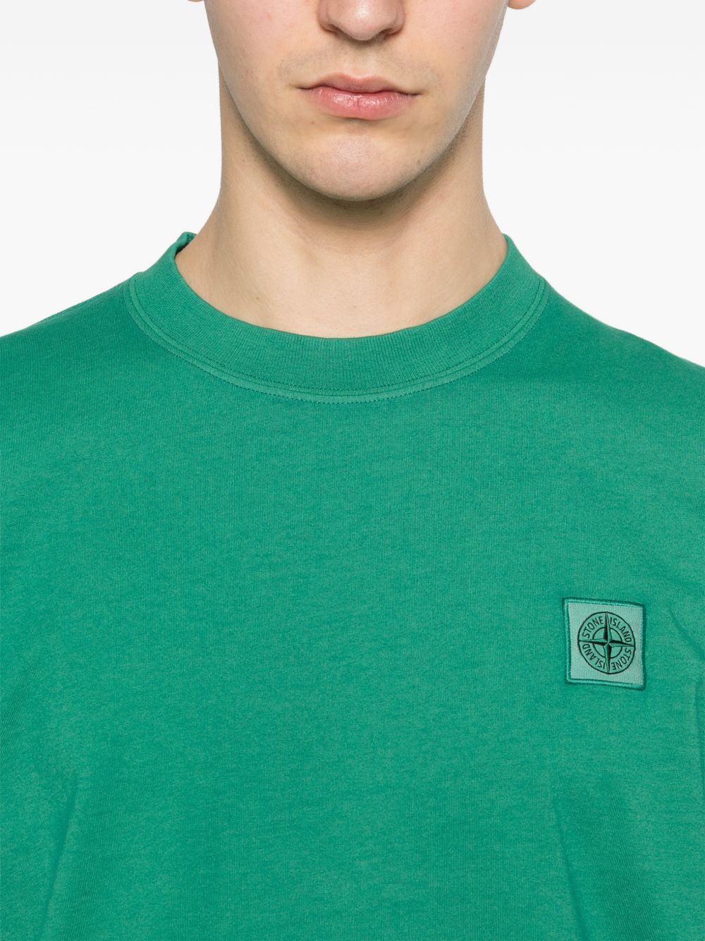 Logo-Patch T-Shirt Stone island оригінал – Купити в Україні – вид ззаду