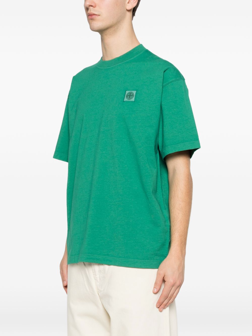 Logo-Patch T-Shirt Stone island оригінал – Купити в Україні – збільшений вид