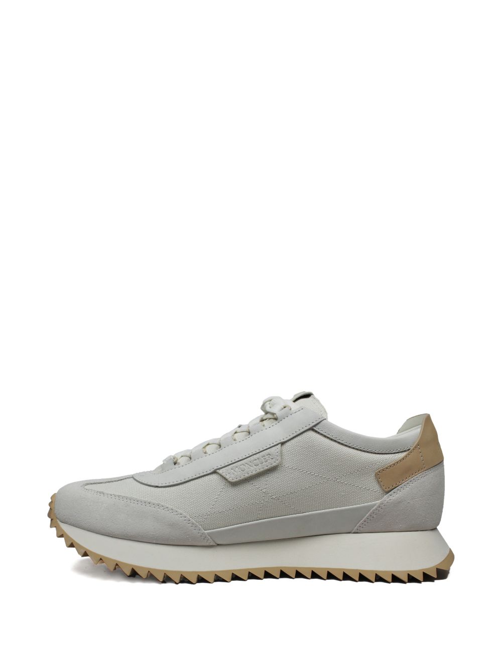 Pacey 2 Logo Leather Sneakers Moncler – Гарантія оригінальності – вид ззаду