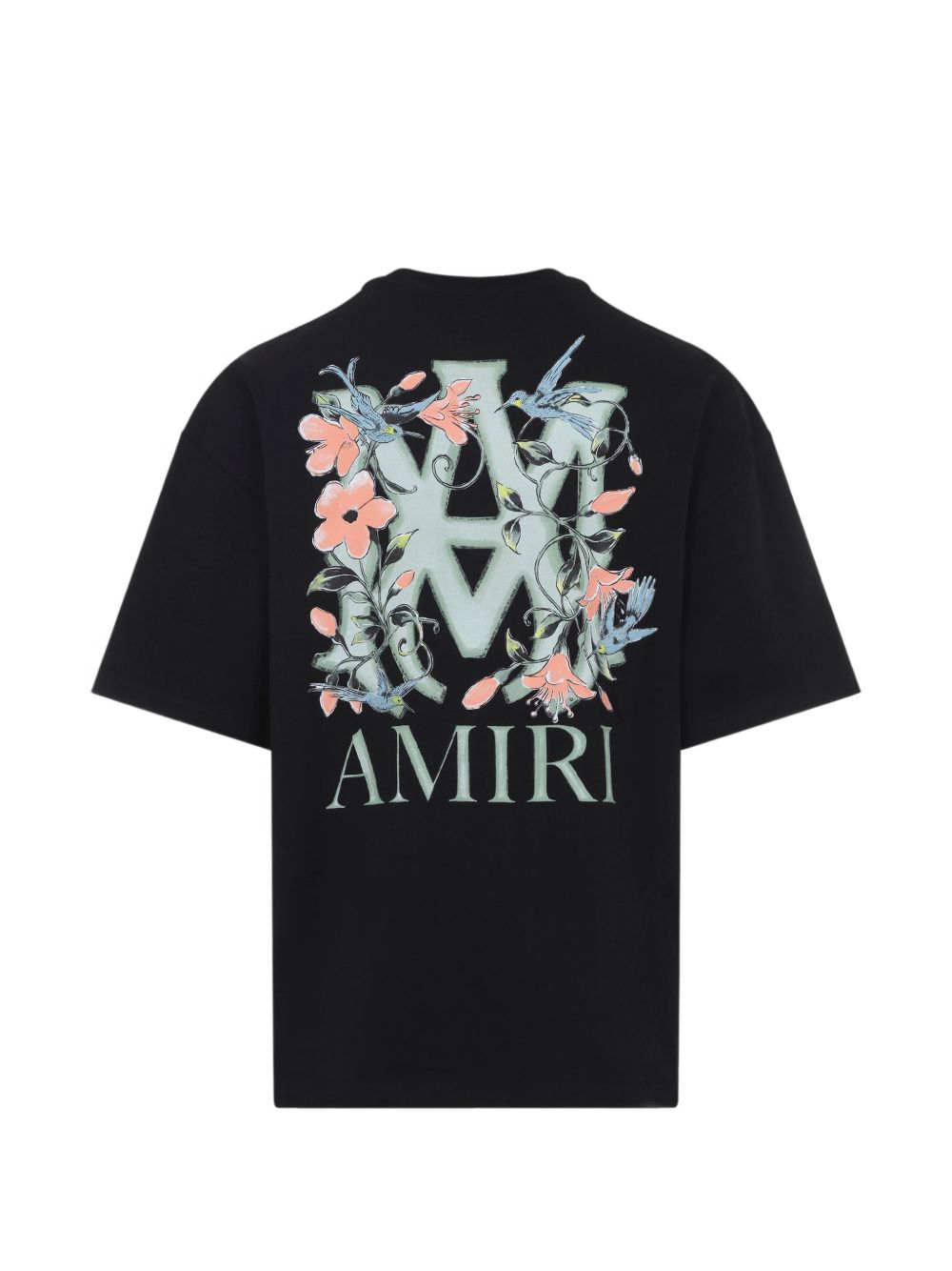 Оригінальна Floral Logo-Print T-Shirt Amiri – детальний вид