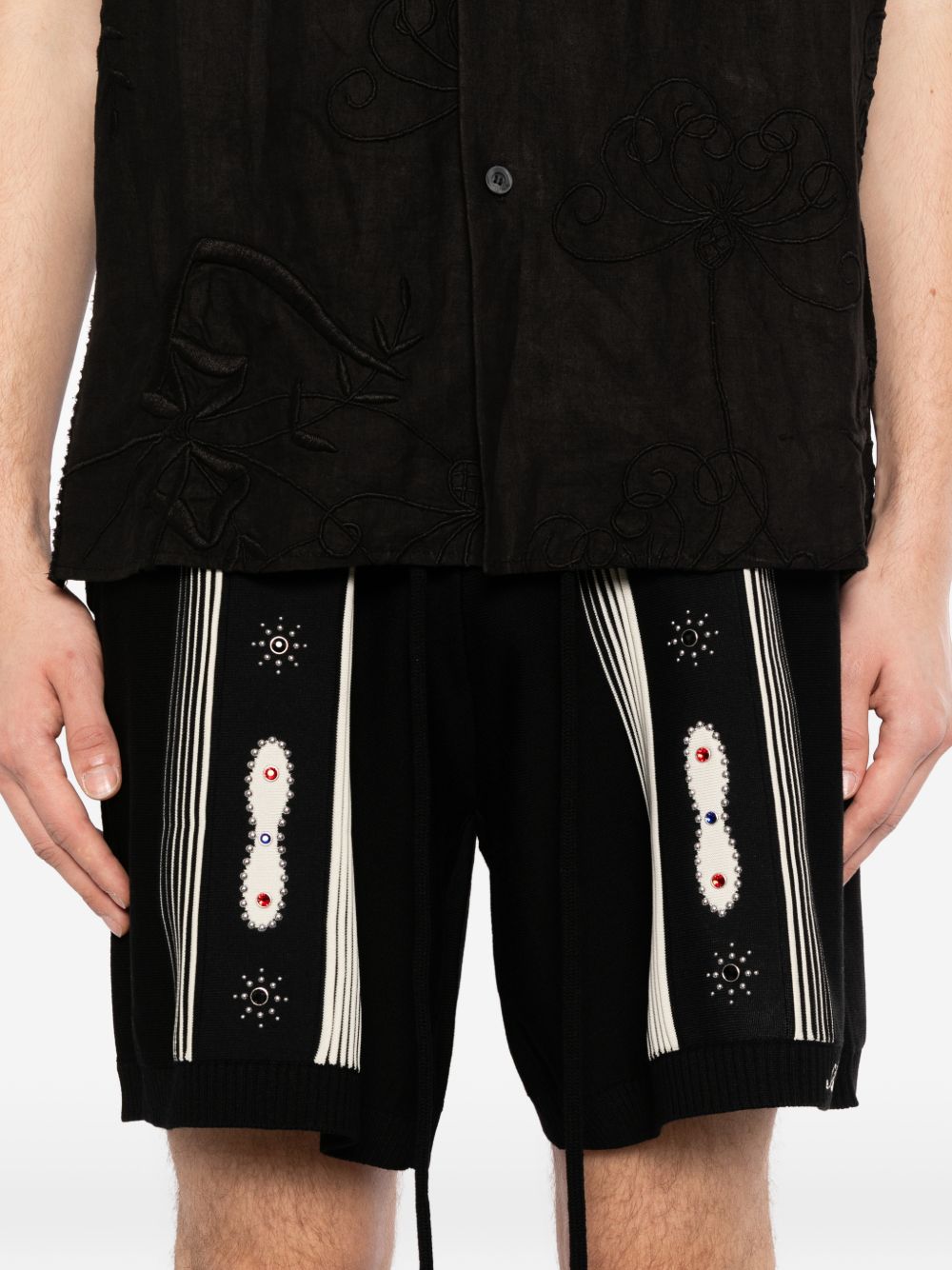 Striped Shorts Amiri оригінал – Купити в Україні – вид ззаду