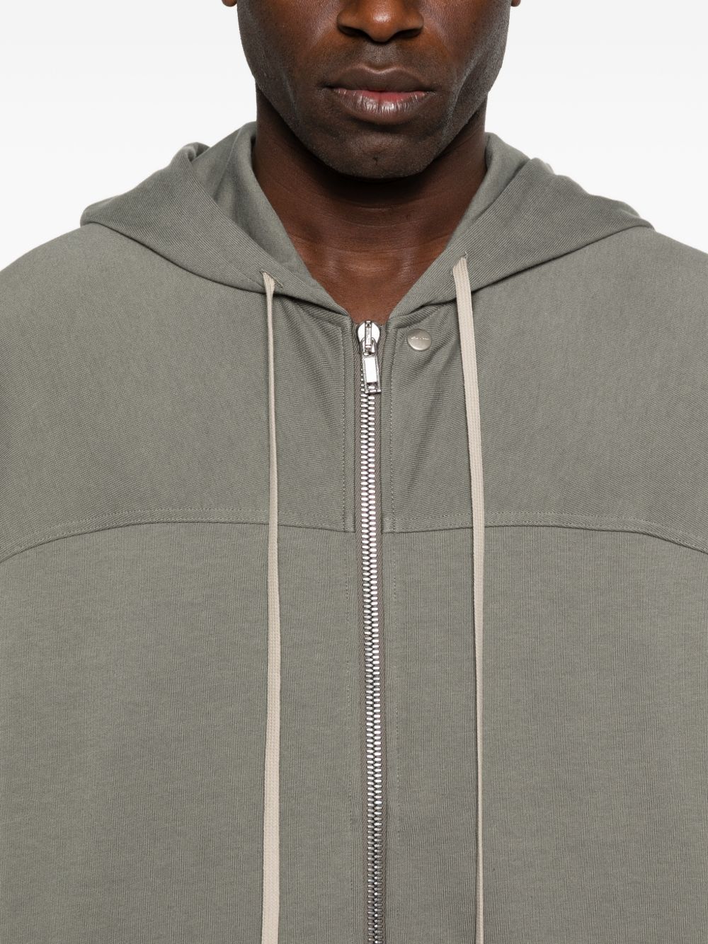 Оригінальна Zip-Up Hoodie Rick owens – вид ззаду