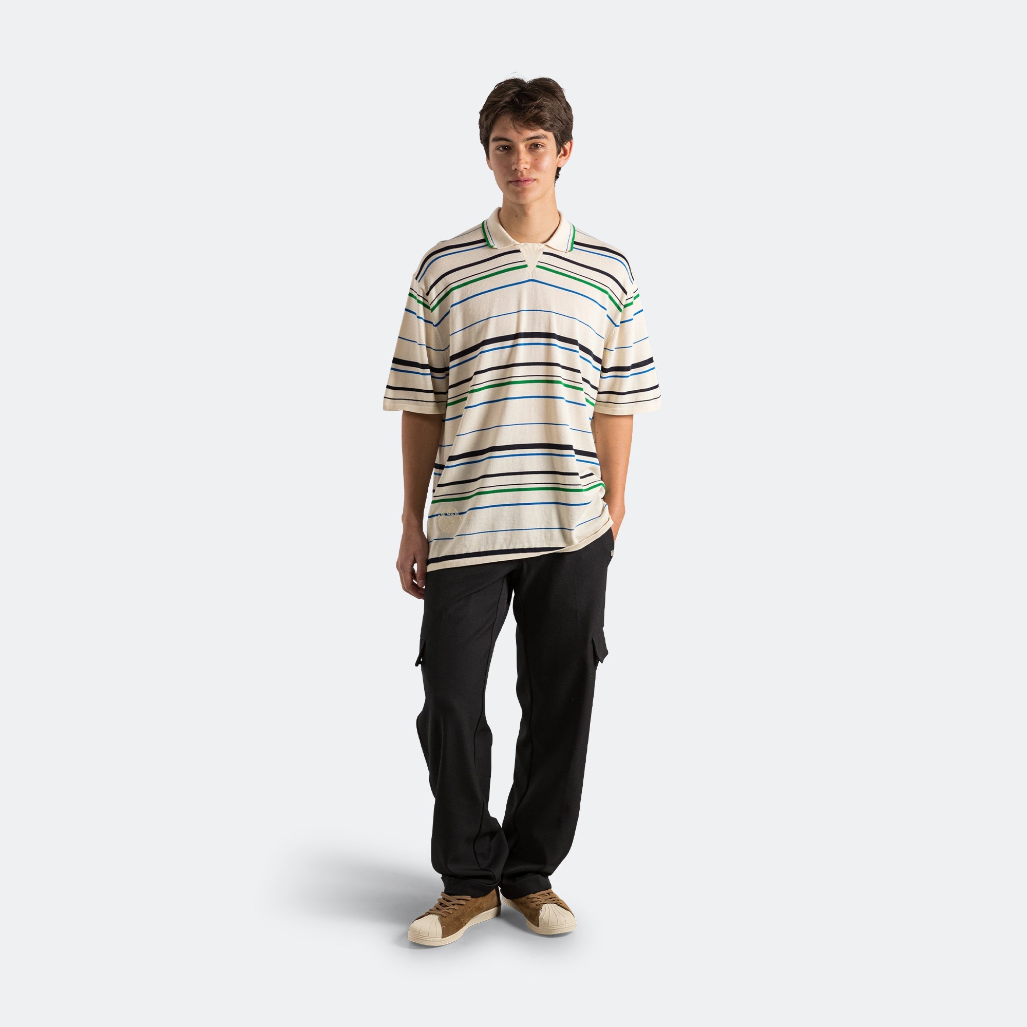 Knit Polo X Wales Bonner Adidas – Гарантія оригінальності – вид ззаду - ADIDAS