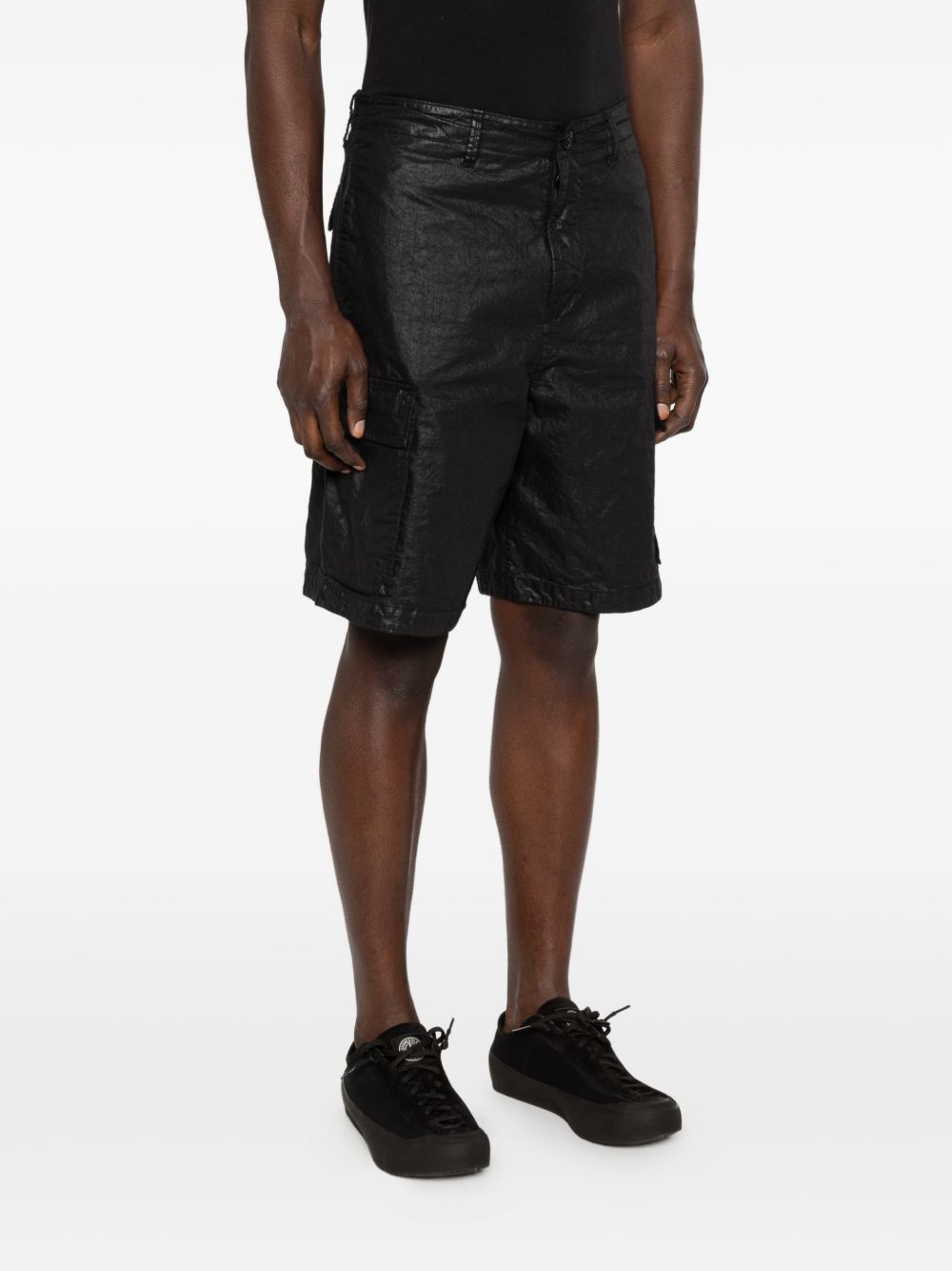 Patch-Pocket Cargo Shorts Stone island – Гарантія оригінальності – вид ззаду