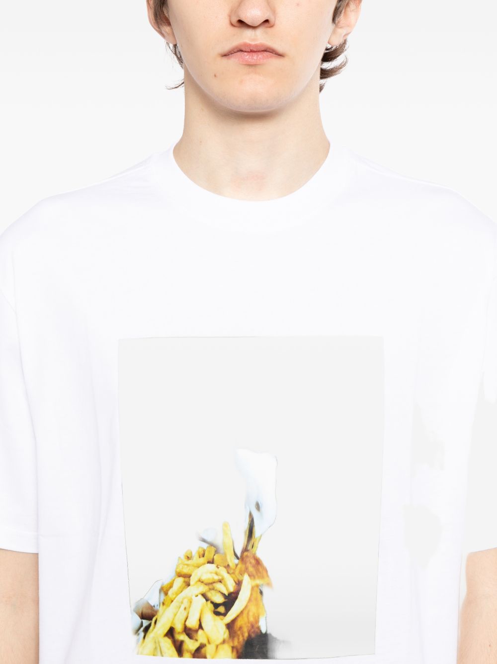 Оригінальна Graphic-Print T-Shirt A cold wall – вид ззаду