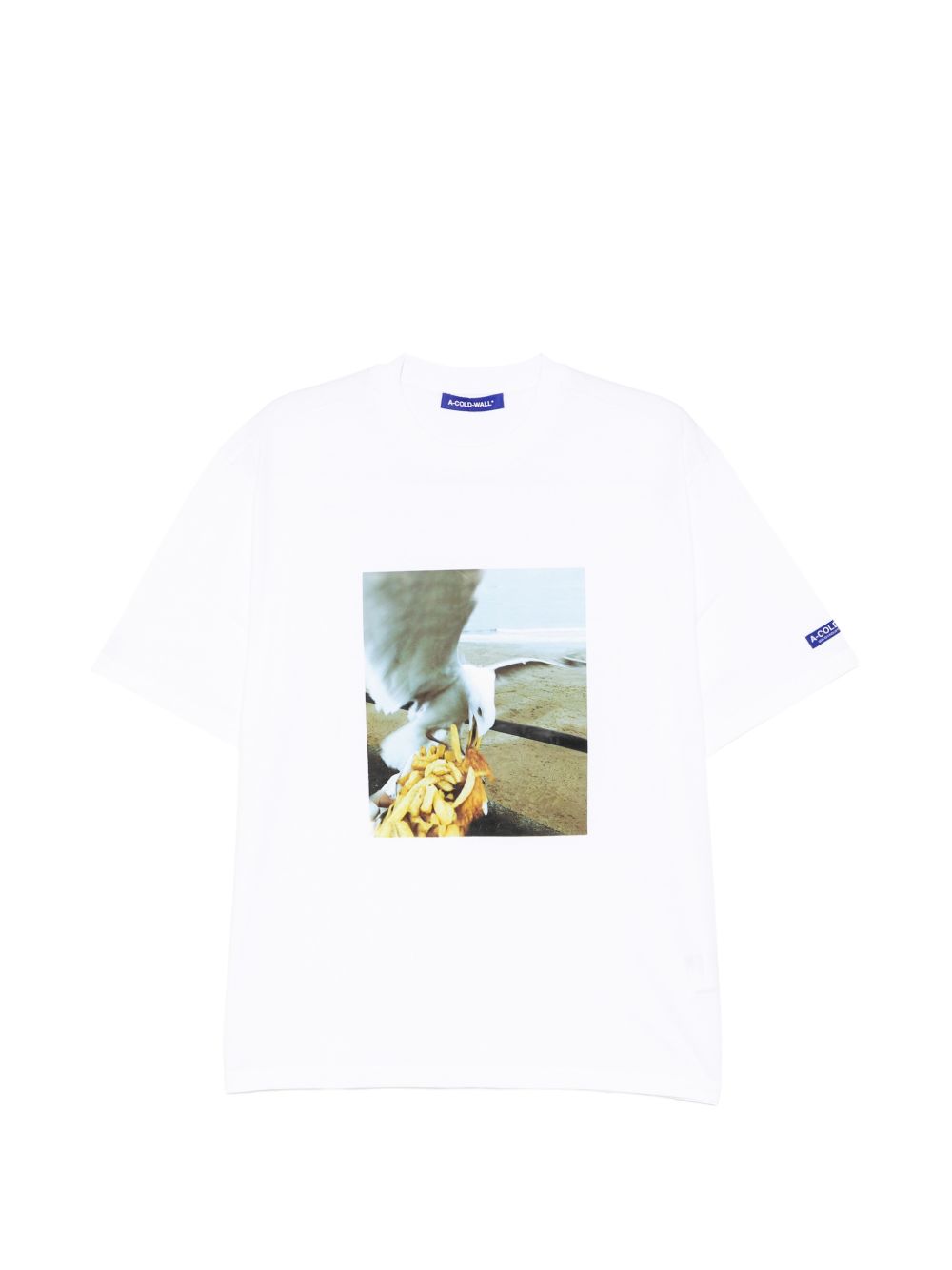 Оригінальна Graphic-Print T-Shirt A cold wall – боковий вид