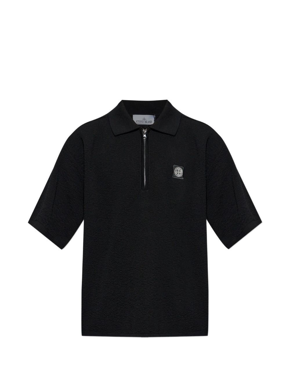 Оригінальна Zip-Up Polo Shirt Stone island – боковий вид