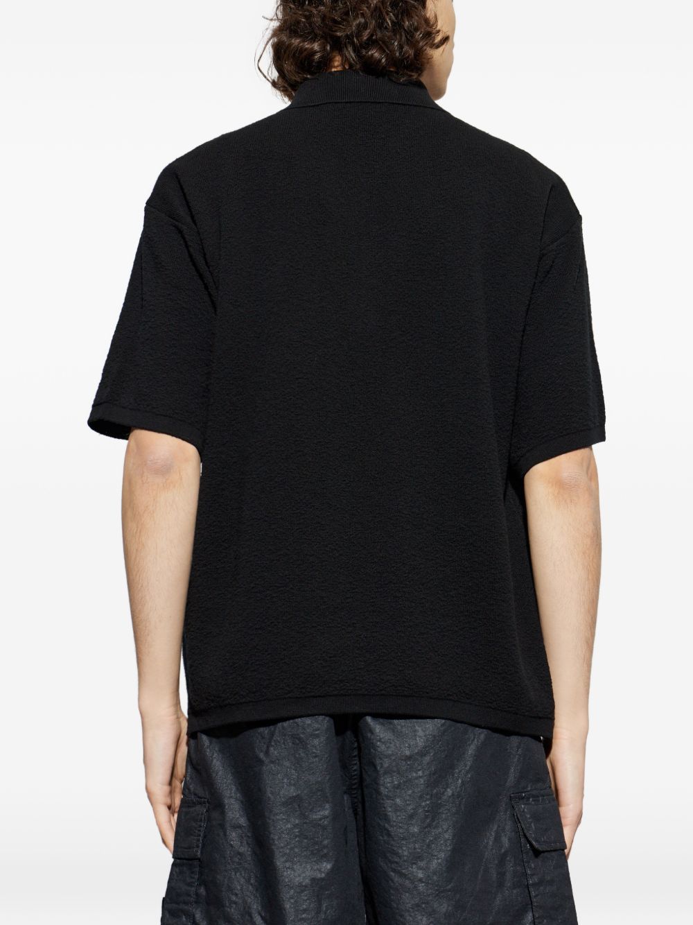 Оригінальна Zip-Up Polo Shirt Stone island – збільшений вид