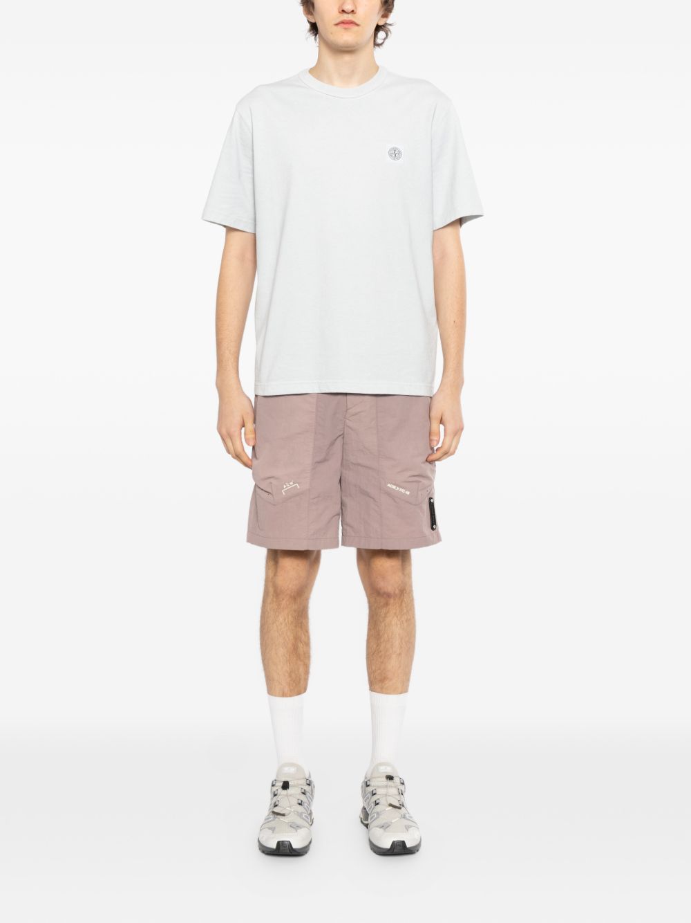 Compass-Patch T-Shirt Stone island – Гарантія оригінальності – вид ззаду