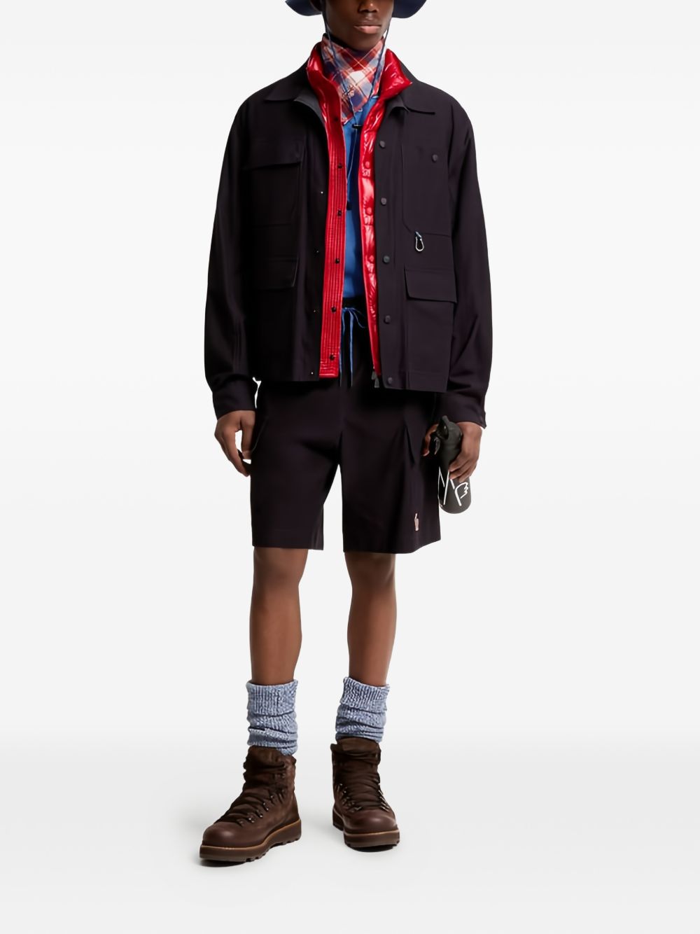 Pocket-Detail Jacket Moncler – Гарантія оригінальності – вид ззаду