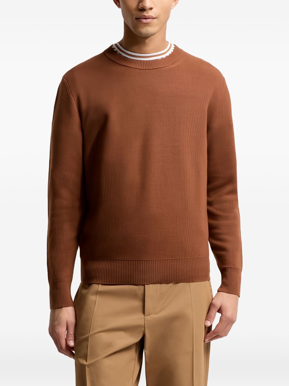 Logo-Patch Sweater Moncler – Гарантія оригінальності – вид ззаду