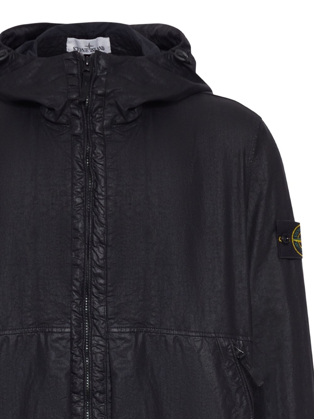 Hooded Zip Jacket Stone island оригінал – Купити в Україні – вид ззаду
