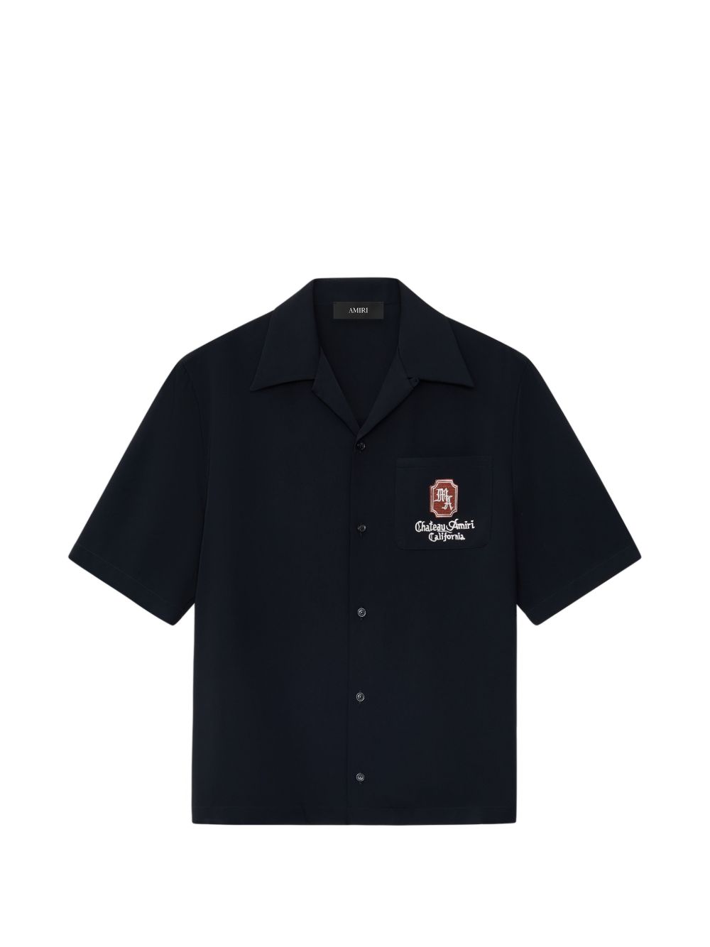 Logo-Detail Camp Shirt Amiri оригінал – Купити в Україні – боковий вид