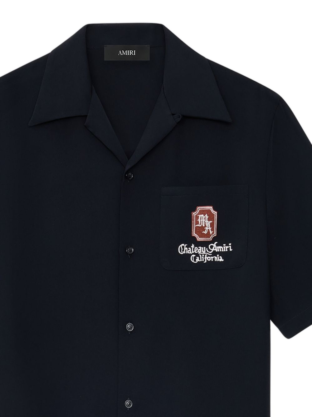 Logo-Detail Camp Shirt Amiri оригінал – Купити в Україні – вид ззаду