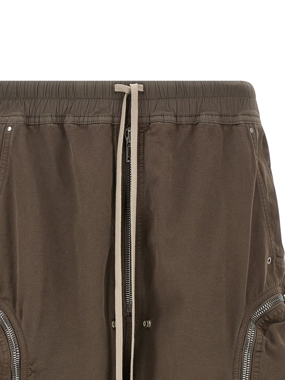 Bauhaus Pod Cotton Bermuda Shorts Rick owens – Гарантія оригінальності – вид ззаду