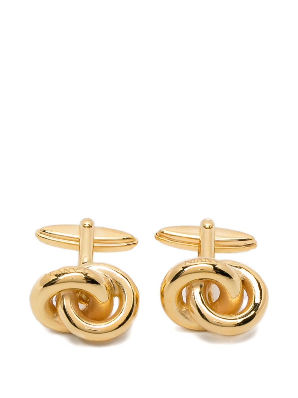 Link Cufflinks Lanvin – Гарантія оригінальності – боковий вид