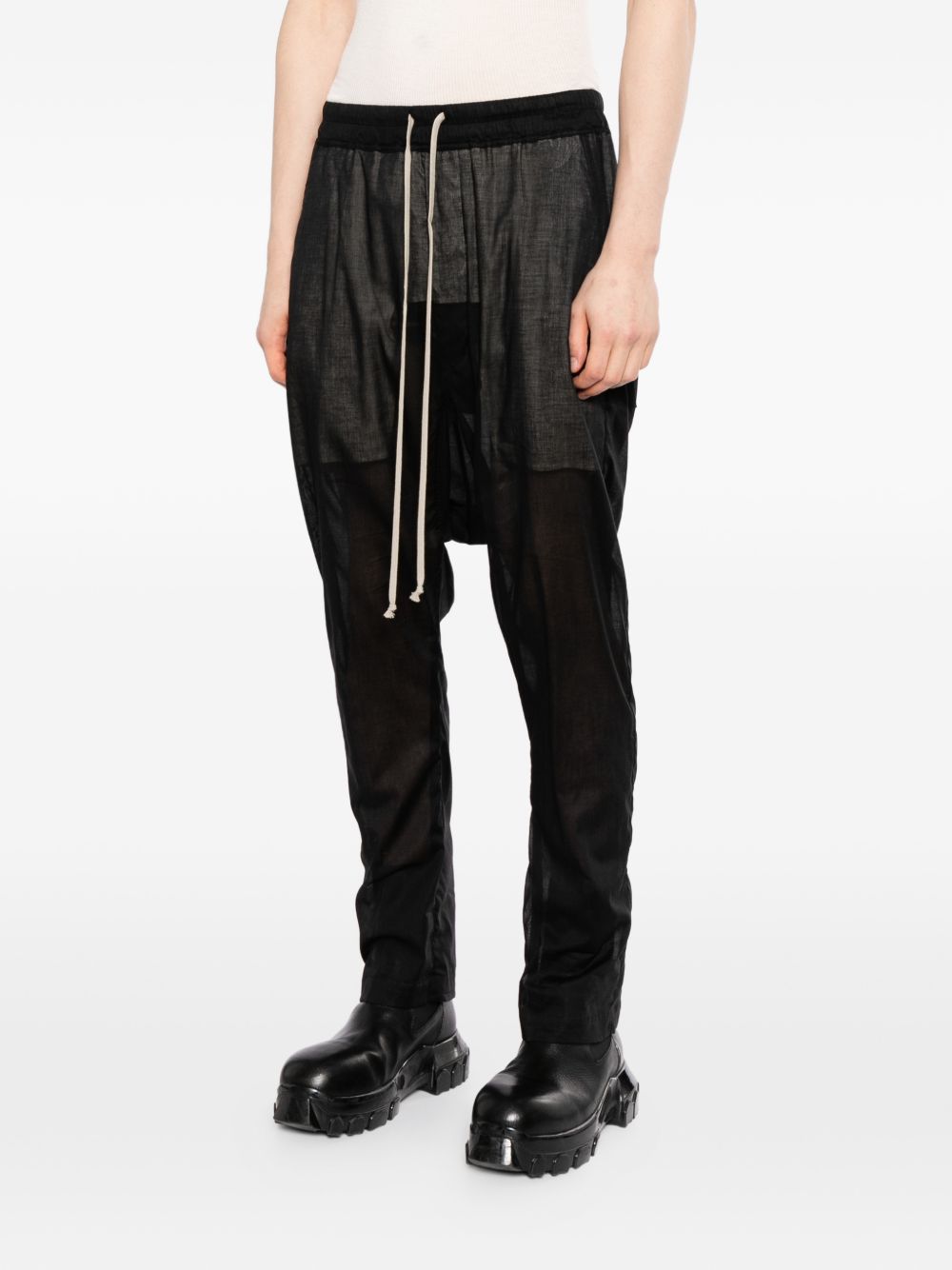 Drawstring Silm Trousers Rick owens – Гарантія оригінальності – збільшений вид